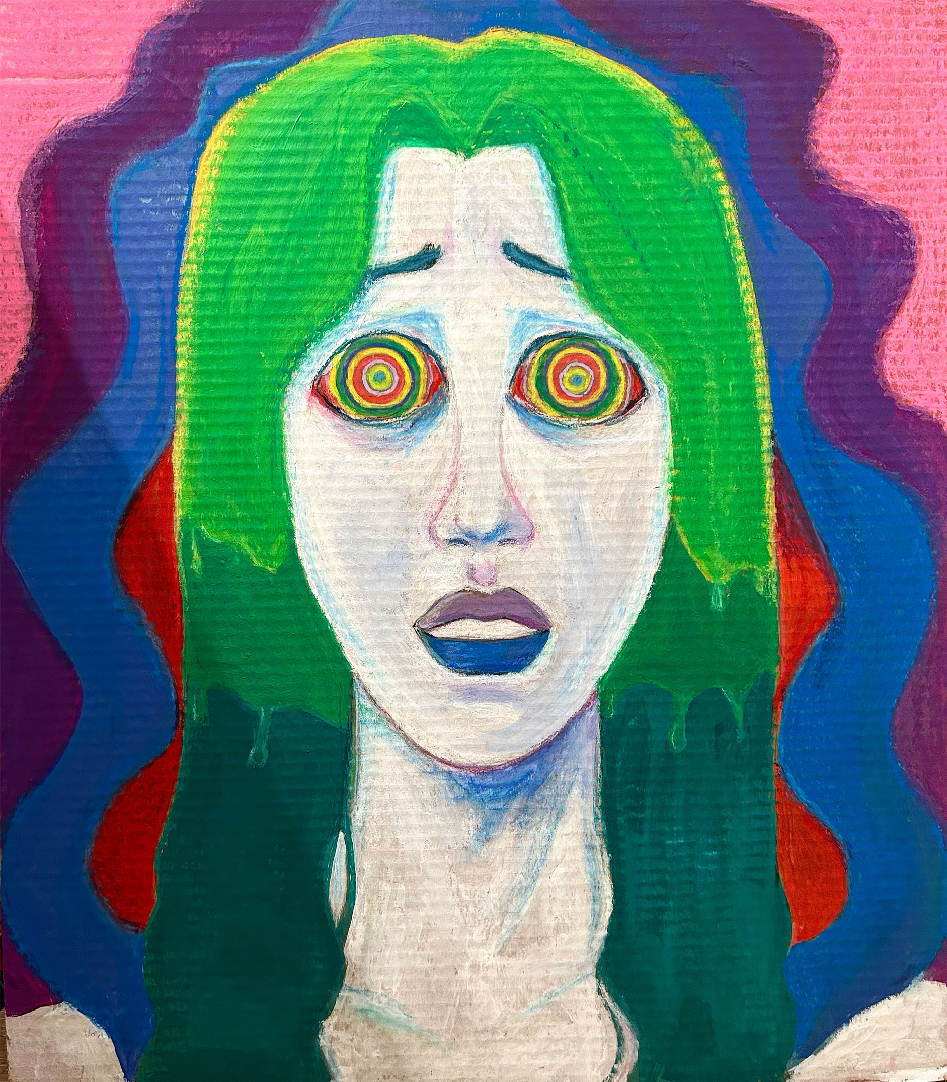 girl with long hair